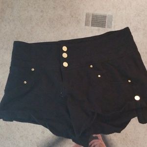 High waisted shorts